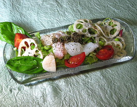 夏野菜のゼリー